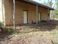 Cleanup front veranda