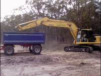 New driveways started