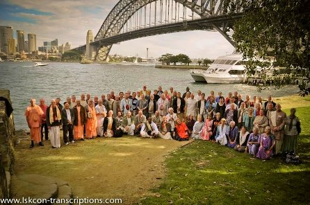 Australian Prabhupada Disciples Group Photo 22 May 2011: 