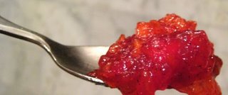 cherry vanilla bean conserve: