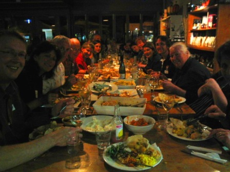 Mansfield's longest vego banquet table: