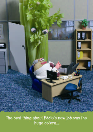 a huge celery: 