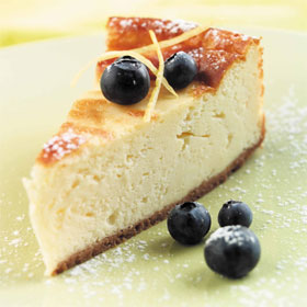 baked cheesecake: 