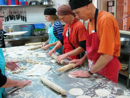 chapati party: 