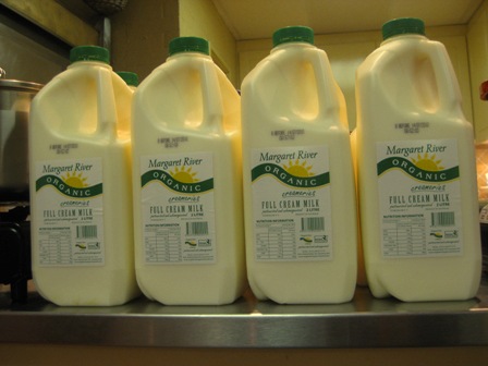 creamy Margaret River milk: 