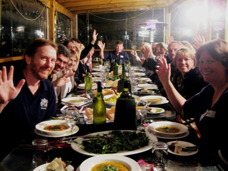 dinner at Hainault: 