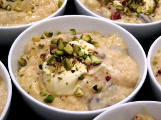 fragrant kheer sevian: 