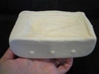 fresh tofu: