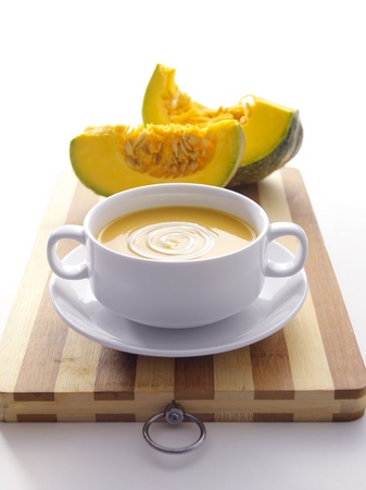 heartwarming pumpkin soup: 