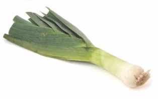 leeks: