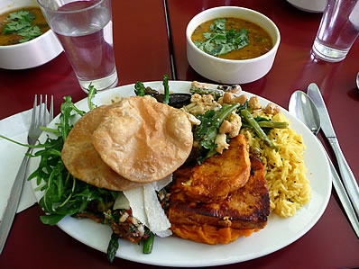 light lunch: