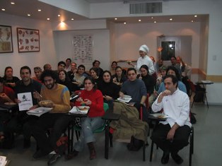lunch with students, Instituto Argentino de Gastronomia: 