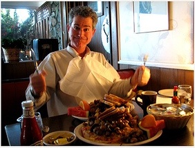 real American food: 