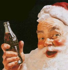 santa coke:
