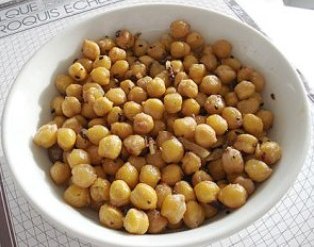 steamed chickpeas: