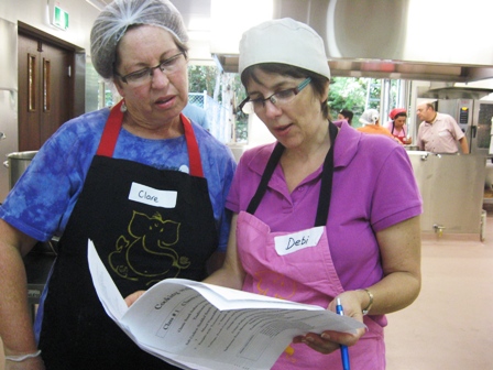 surveying the menu: