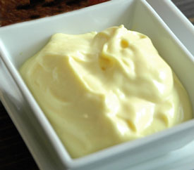 thick and creamy dressing: 
