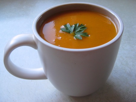 tomato soup: 