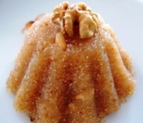 warm vegan halva: 