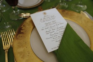 white house vegetarian menu: 