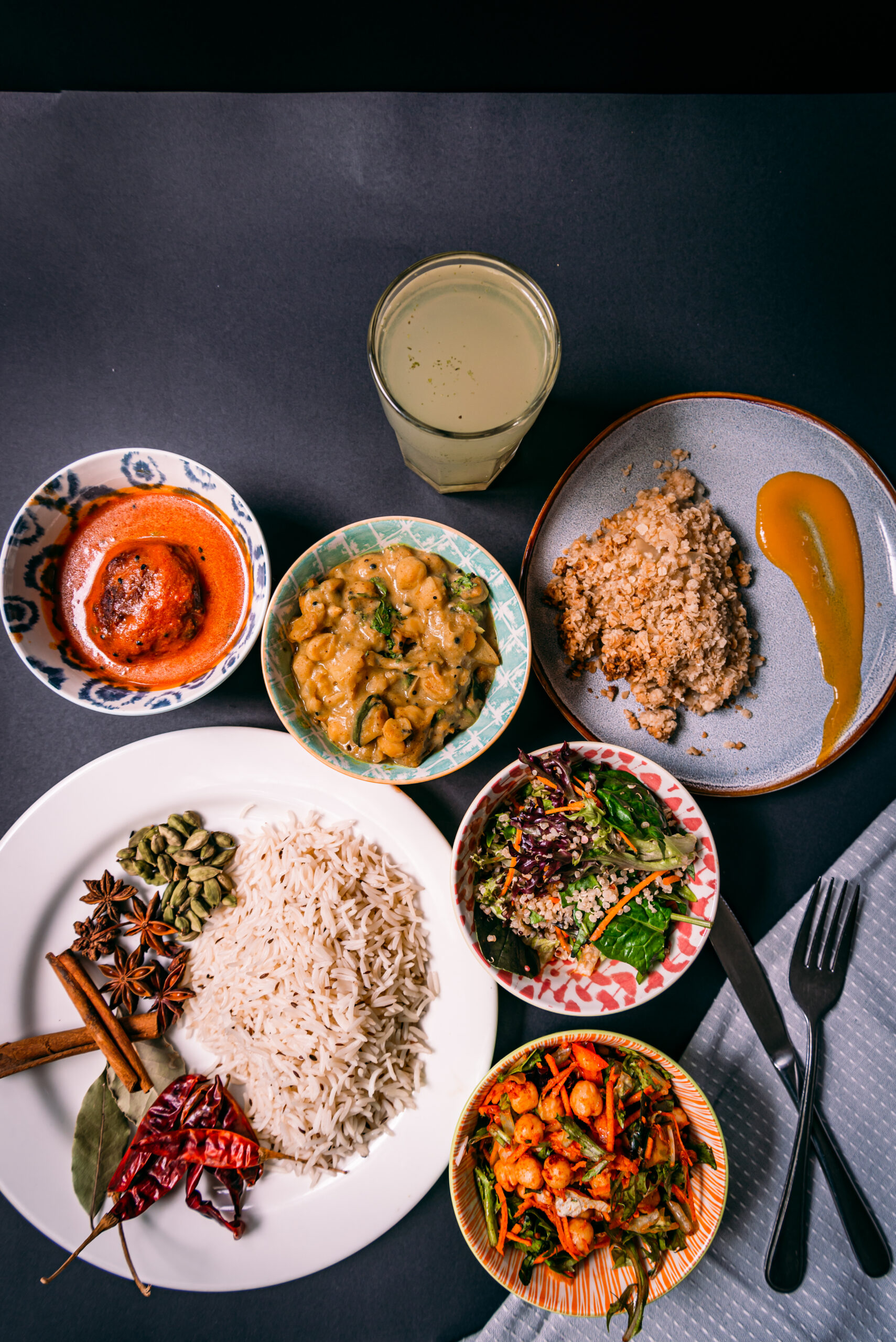 Vegan Special Vibrant Curation Spread